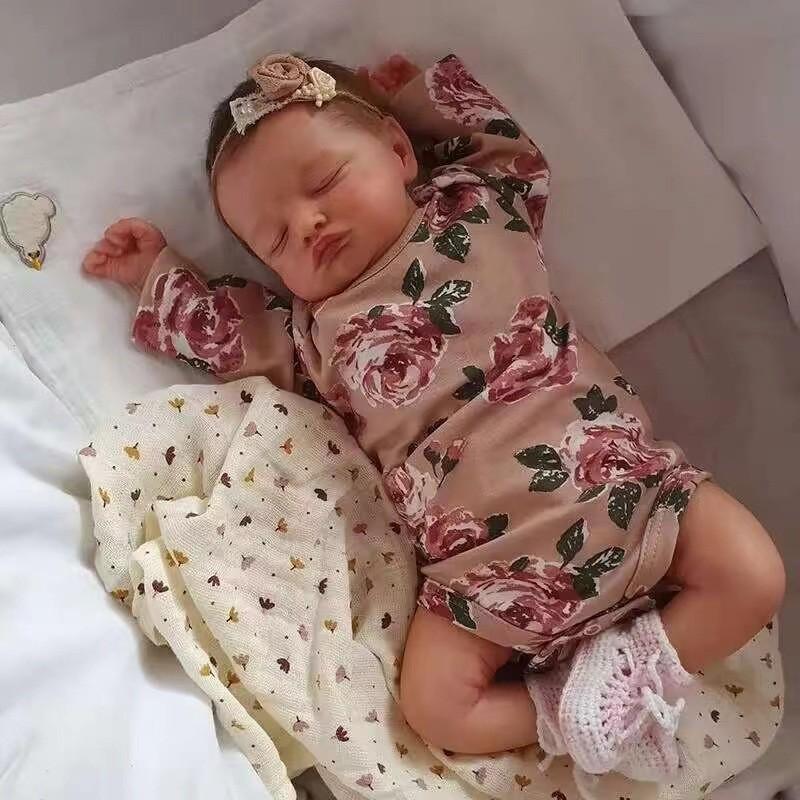

Silicone Reborn Baby Doll With Handpainted Features For Collectors And Gift Giving