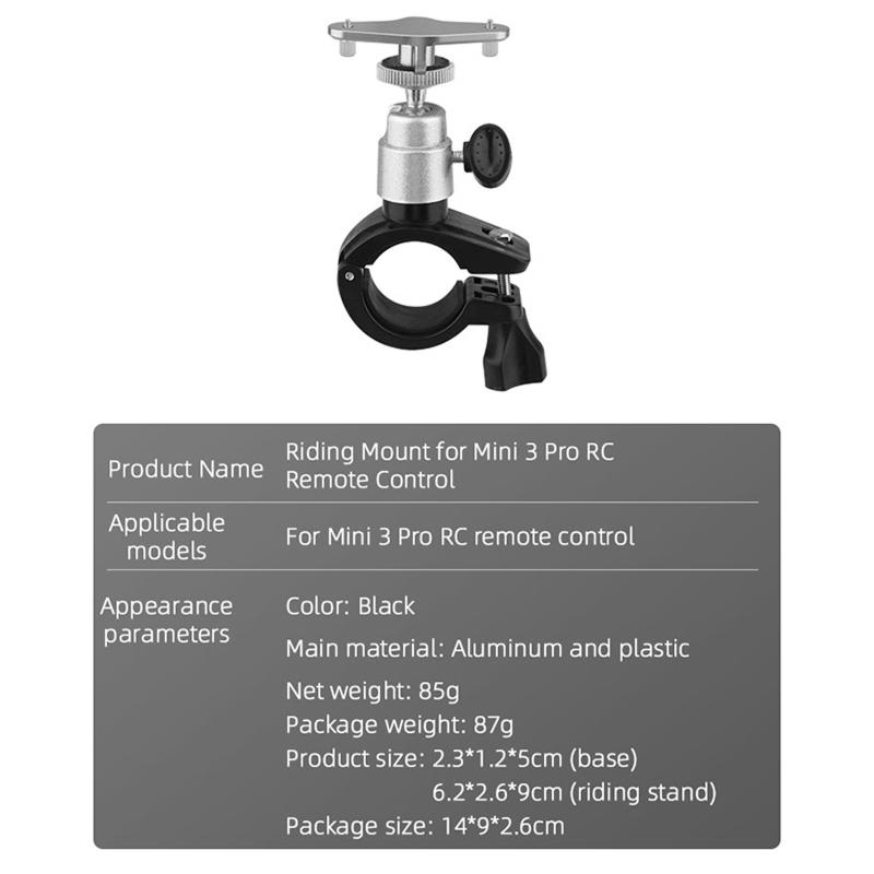 Remote Controller Bike Clip Stand Bicycle Riding Bracket Holder Phone Clamp Compatible For Dji Mini