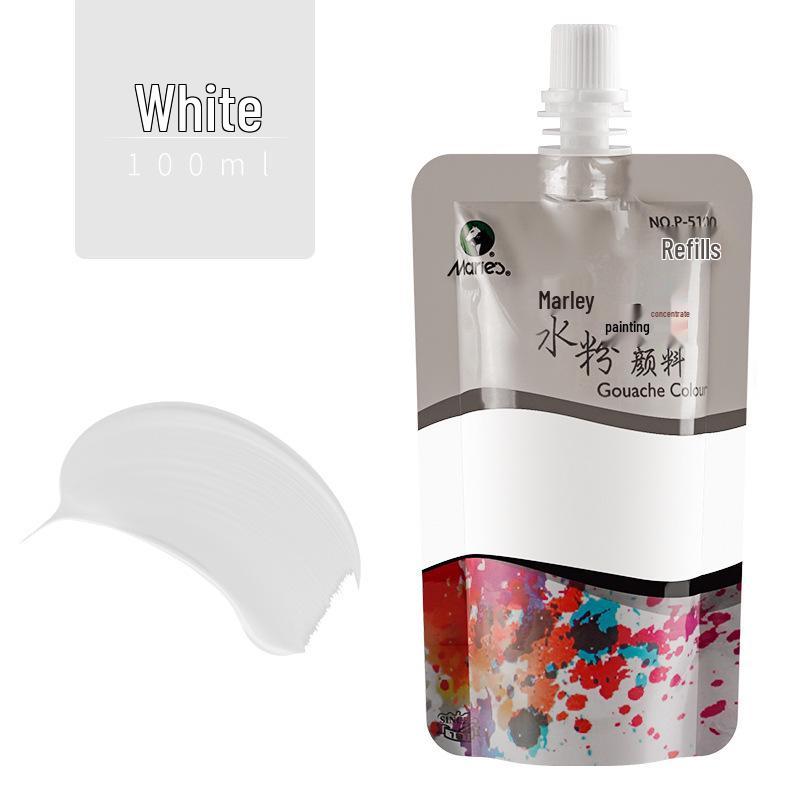 Mali Concentrated Gouache Paint Refill - Jelly Pigment for Art Exams