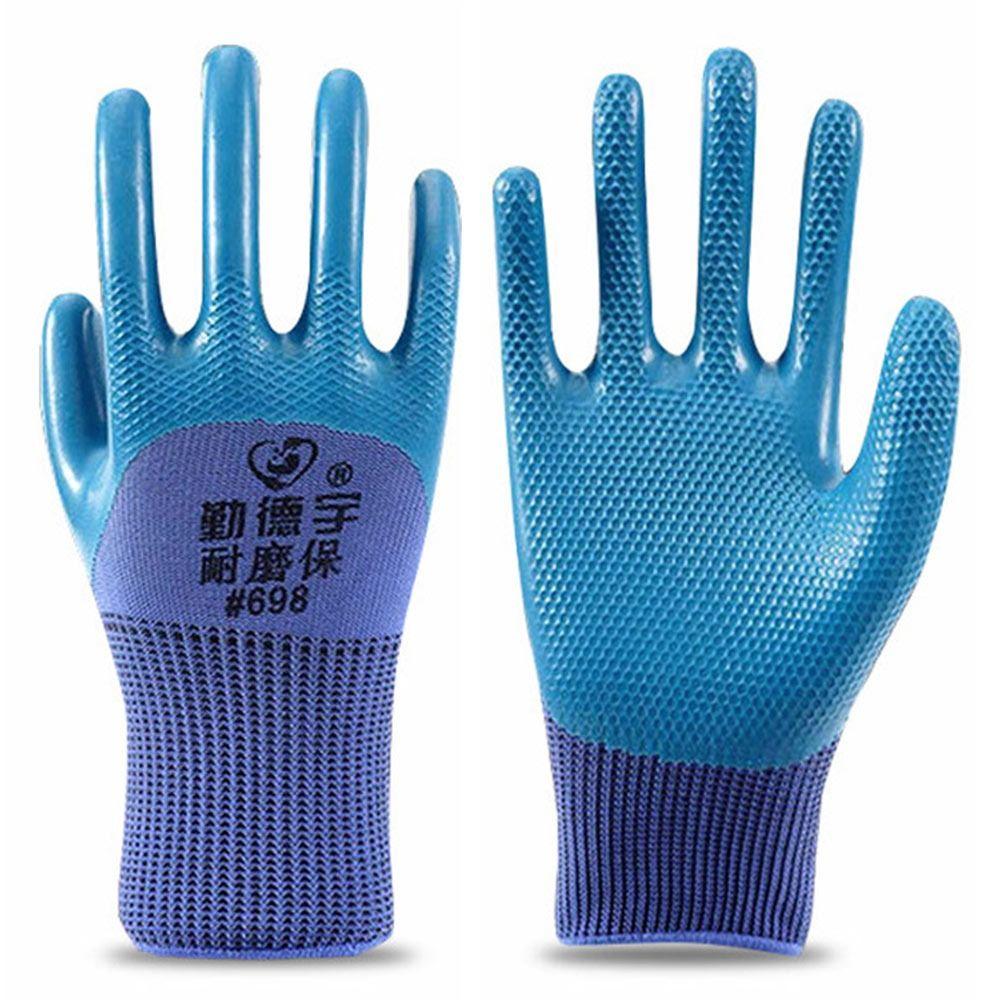 Emboss Embossing Work Gloves Antiskid Protective Mittens  Welding and Cutting