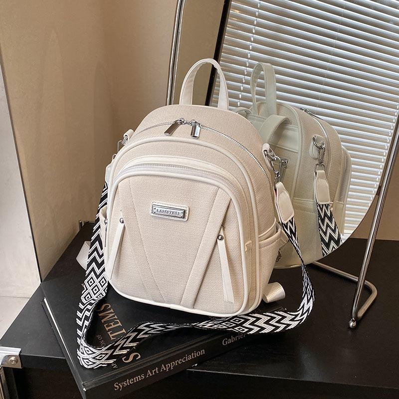 High-end Fashion Backpack Women's New Simple Casual Shoulder Messenger Bag Bag Versatile Small Backpack