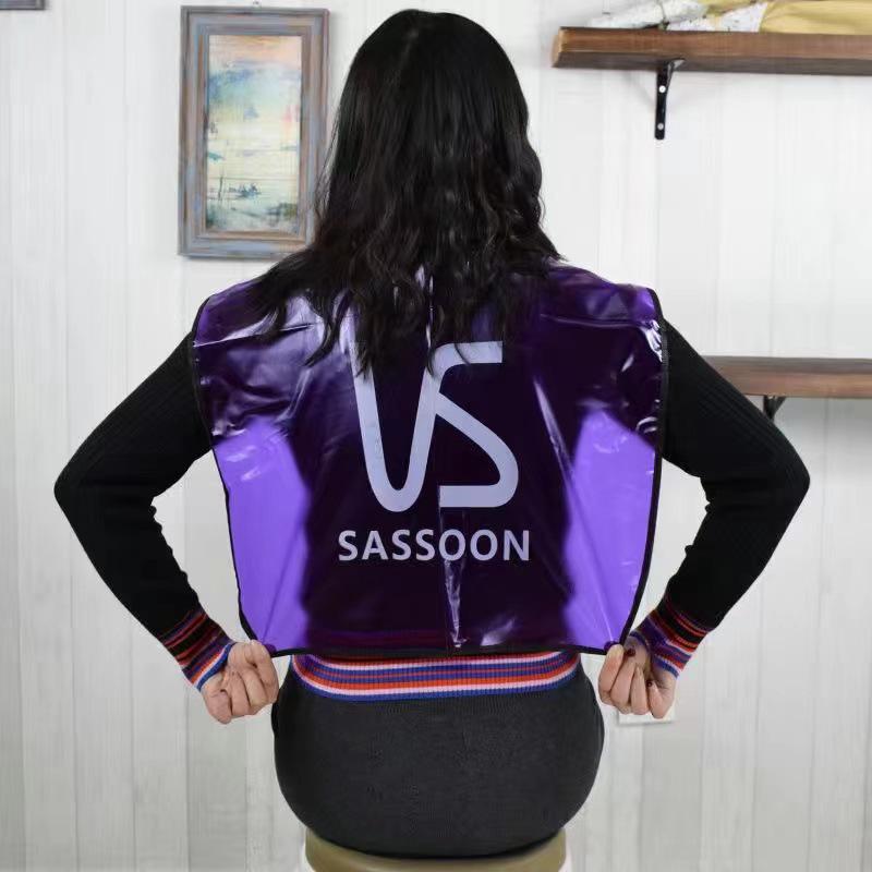Waterproof Hairdressing Cape for Perm & Dye - Thick, Non-Stick, Hair Care Tool for Salon & Home