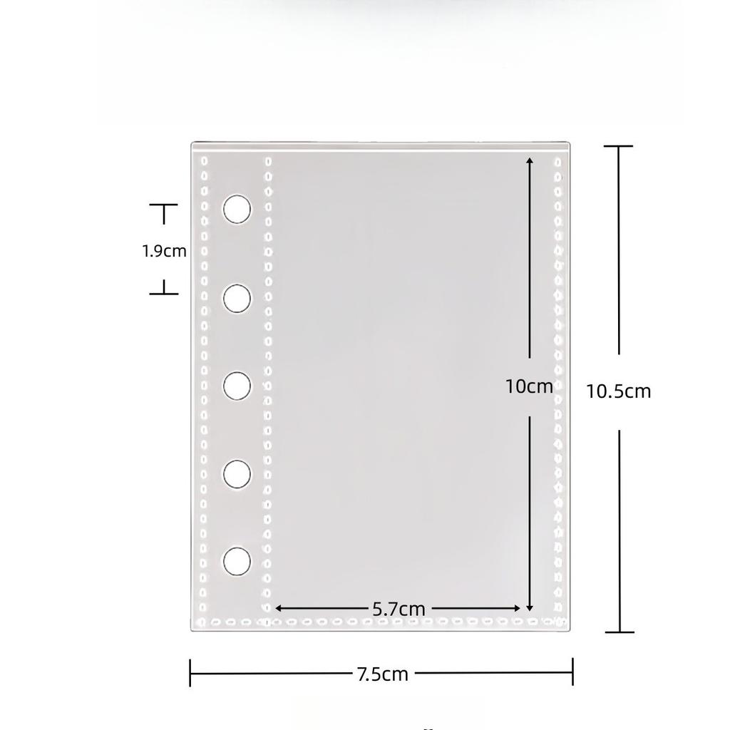 Transparent PVC Photocard Album for 3 Inch Card Amulet Series Photo Binder with 15pcs Lucky Charm Kpop Idol Photo Album 2025 New