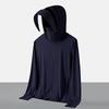 Raw yarn sunscreen clothing women's removable brim men's ice silk UPF + UV protection outdoor fishing sunscreen clothing