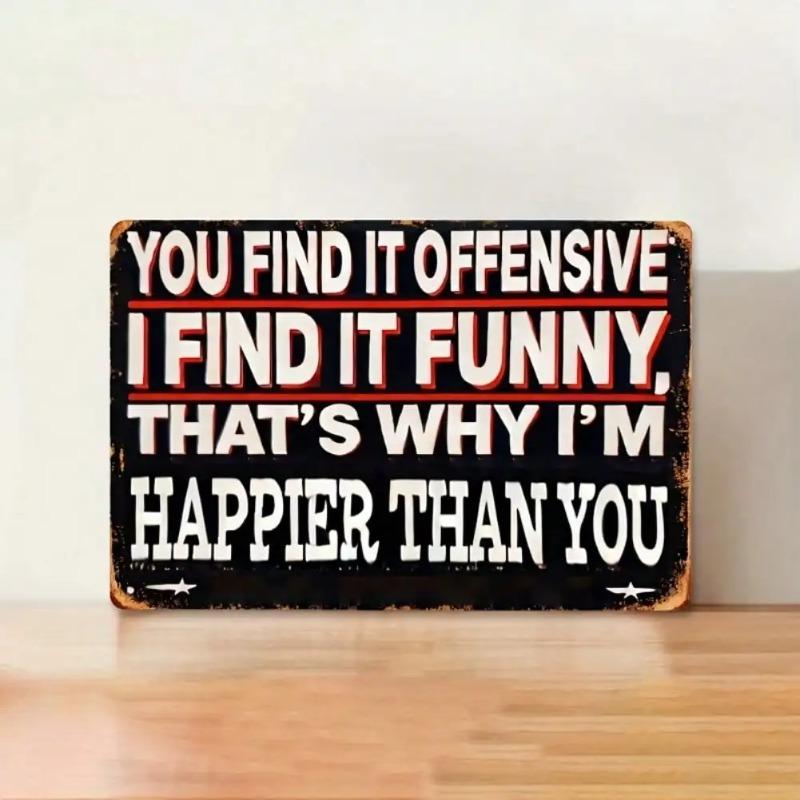 Vintage Metal Tin Sign 8x12 Inch Retro Wall Decor Bar Cafe Man Cave Gift