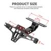 Motorcycle Adjustable Tail Eliminator License Plate Bracket Turn Signal Light For Yamaha Honda Bmw Suzuki Cfmoto Mt07 Mt09 Fz07