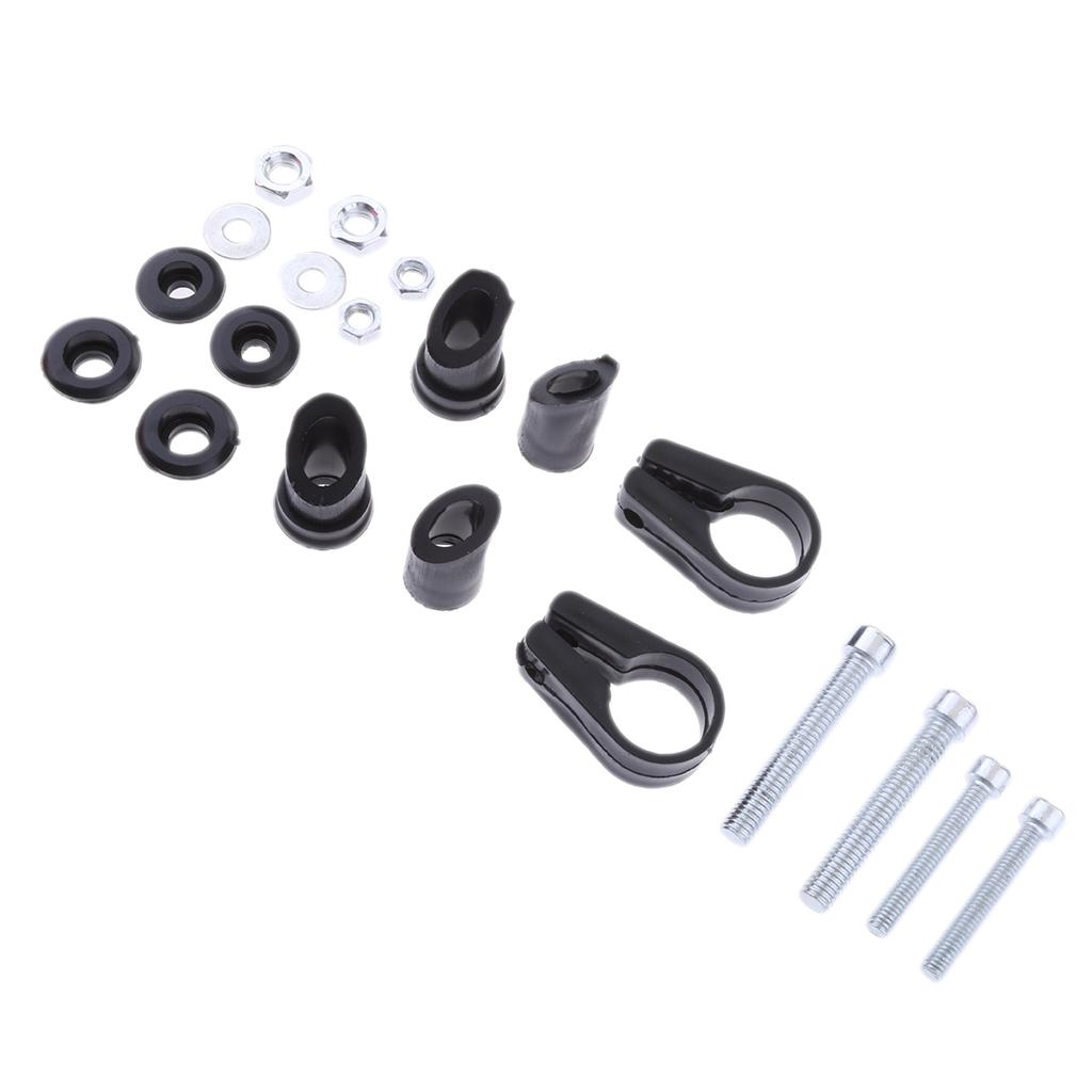 Brush Handguard Raptor Kit Hand Guards 7/8" for YZ WR XR DT KLX CRF Blue