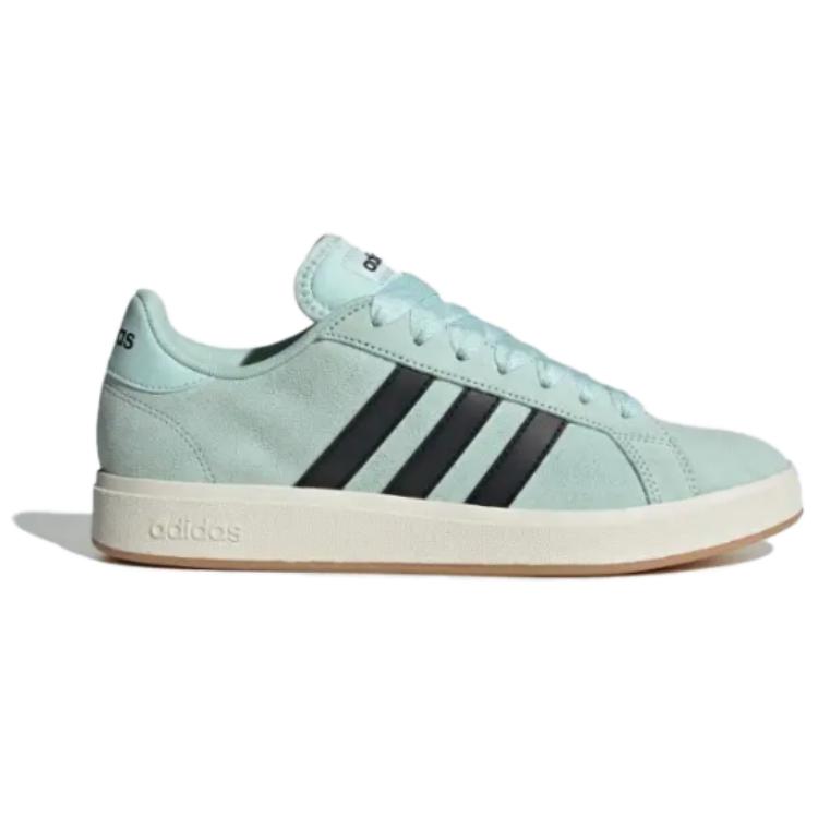 Adidas Grand Court Base 00s Low Top Skateboard Shoes Unisex Green Black White Sneakers JR7077