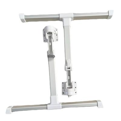 Escritorio plegable compacto con elevación para el hogar o la oficina: ideal para dormitorios, residencias y ventanales.