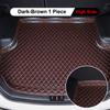 Car Trunk Mat For Hyundai Sonata 2015~2019 2016 2017 LF MK7 Cargo Storage Carpet Leather Pad Waterproof Cushion Auto Accessories
