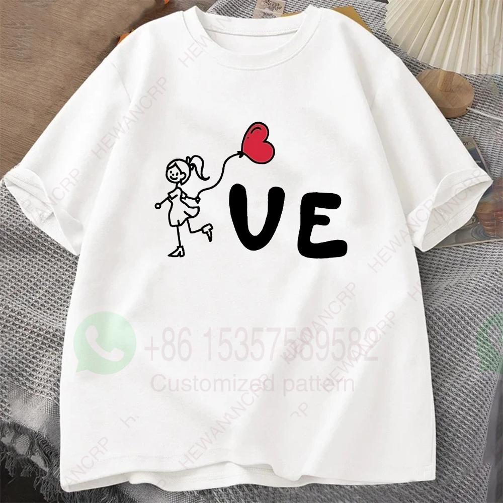 Funny Graphic Print Men TShirt Cotton Oneck shortsleeved Tee Casual Harajuku couple outfit Tshirts Tops Oversized streetwear