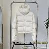 High version Lulu down jacket five-grid bread jacket short four-grid cloud three-grid puff men's and women's jacket