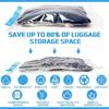 Reusable Travel Clothes Air Vacuum Bags Roll Up Compression Storage Bags for Suitcases Tops Pants Portable Foldable Storage Bags