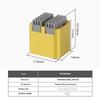 1 Satz Montierte Schrubber Druckkopfreiniger Druckkopfwischer Für Bambu Lab X1 P1S Serie Düsenbürste Bambulab Wischerbürste