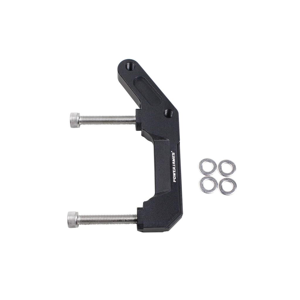 108mm/4.25" Brake Caliper Mounting Bracket Adapter For Harley Touring Dyna FXLRS 2000-Later