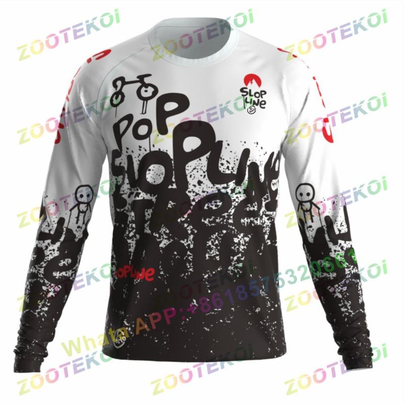 Slopline B. Simo Downhill Jersey Motorbike Motocross Dirt Bike Fietsen T-shirt Racing Bmx Mountain Enduro Sweatshirt Dh Ciclismo