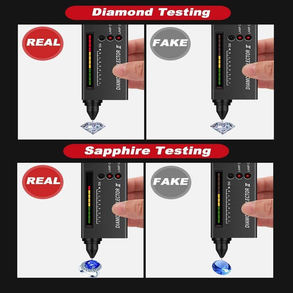 Diamond Indicator Diamond Tester Pen Jewelry Diamond Tester Tool Jewelry Watcher Tool Gem Selector