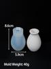 Ceramics Vase Silicone Mold Nordic Style Concrete Handmade Candlestick Casting Tools DIY Flowerpot Cement Resin Molds Home Decor
