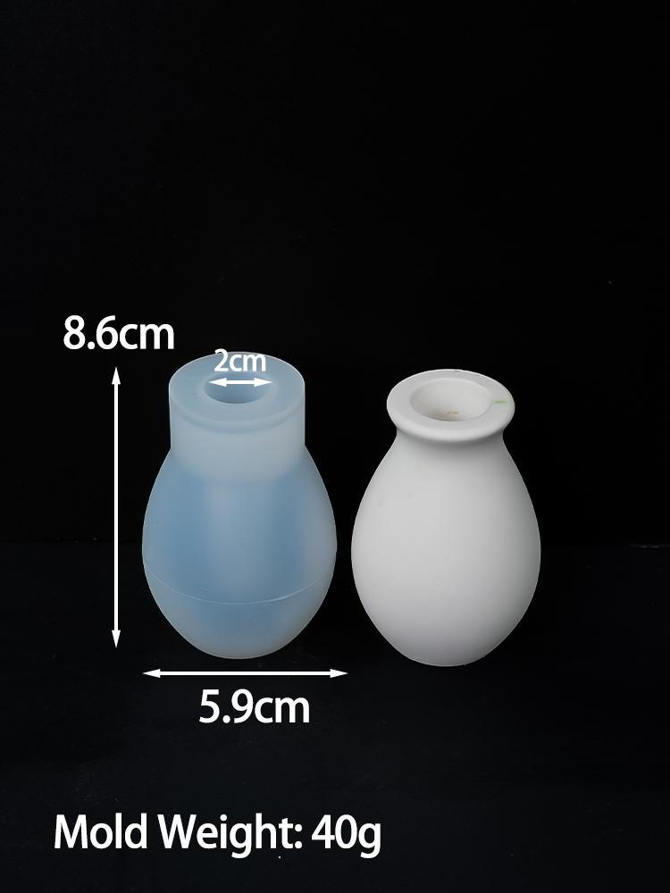 Ceramics Vase Silicone Mold Nordic Style Concrete Handmade Candlestick Casting Tools DIY Flowerpot Cement Resin Molds Home Decor
