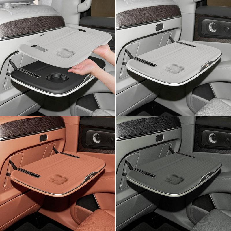 For Leapmotor D19 Car Styling Seat Back Tray Table Anti-Slip Protective Silicone Cover Interior Modification Accessories