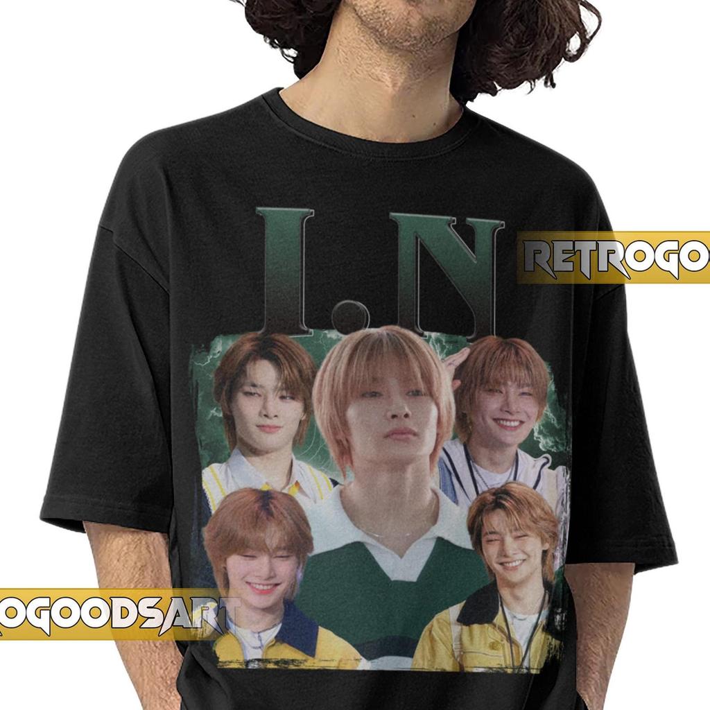 I.N STRAY KIDS K-Pop Retro Shirt / Yang Jeong-in Stray Kids Vintage Band Tee / I.n Bootleg Tour T-Shirt / Stay Kpop Boyband Concert Merch