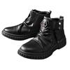 Mens Fashion Boots Stylish Shoes Boots for Men Men's Fashion Casual Male Leather Western Vintage Black Chelsea Masculino