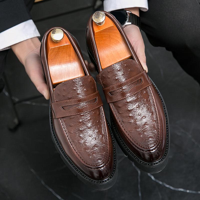 Fashion Leather Shoes Casual Business Shoes for Men Dress Tenis De Hombre Moccasins Mokasin Tenis Caballero Designer sneakers