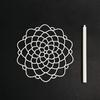 2er-Set Kunststoff-Spiral-Ikebana-Stielhalter Praktischer Professioneller Strauß Blumenarrangement-Halter Dekorativer Blumenvasen-Halter