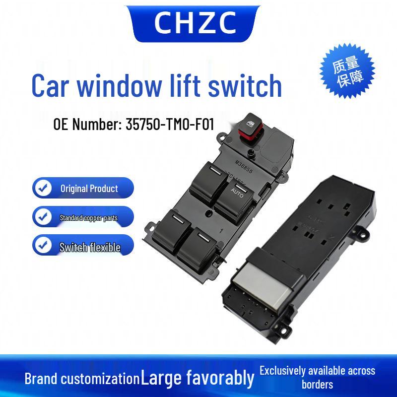 Honda Fengfan City Fit RH Drive Window Regulator Switch 35750-TMO-F01 Electric