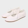 Fashion Fashion Black Lace Up Brand Ballet Flats Women High Quality Satin Mary Jane Shoes Comfortable Round Toe Shallow Casual Shoes