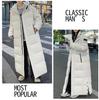 Korean Style Long Down Jacket - Unisex Casual Warm Outerwear