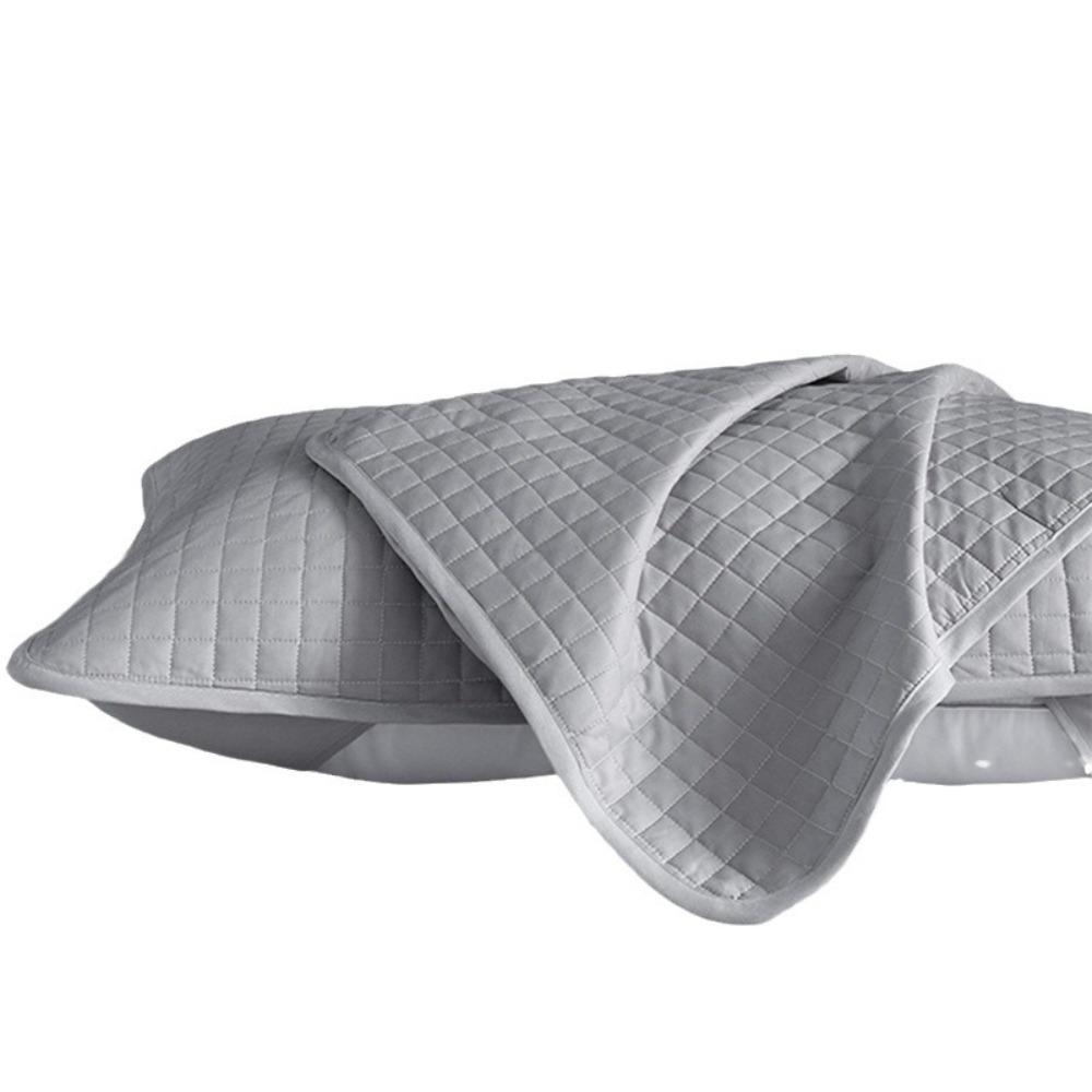 2PCS Comfortable Pillow Cover Sweatproof Pillows Isolation Layer Dust Proof Pillow Cases  Home