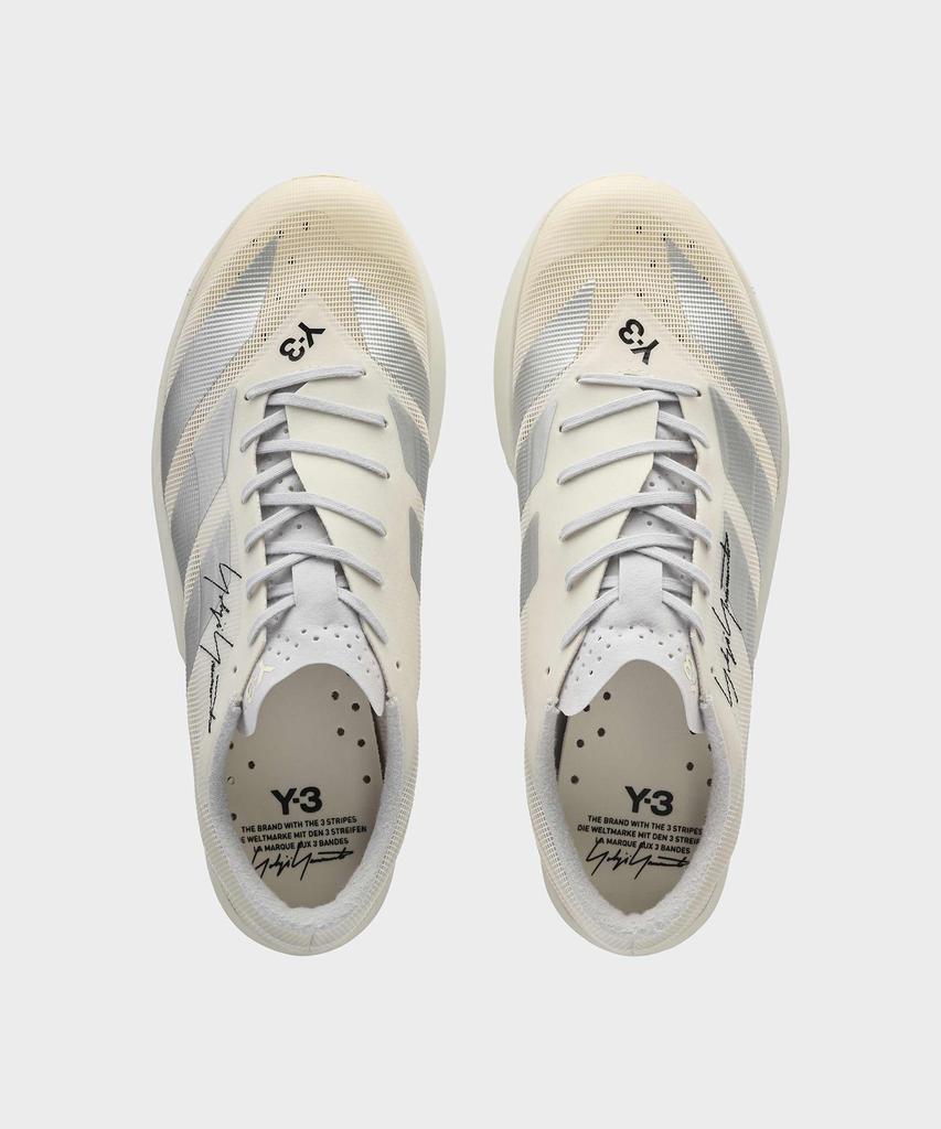 Y-3 (U) Adizero Rc6 Cream White Y-3 Adizero Rc6 Cream White/Silver Met./Lgh Solid Grey