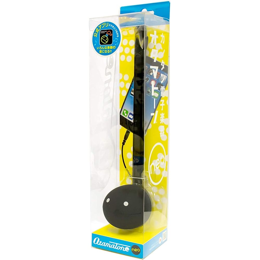 

Mewah Denki Otamatone Neo Black Musical Instrument with Unique Sound and Easy Playability