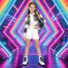 Fansaara KPOP Devil Anime Movie Hunters Cute Witch Costume for School Cultural Stage and Photoshoots Golden Girls' Costume, Kids' Parties, Events,