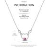 Original Necklace 925 Sterling Silver CZ Simple Heart Chain Necklace For Women Fit Original Charm Beads DIY Making Jewelry Gift