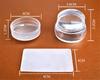 Round Silicone Stamper Transparent Stemple Nail Decoration Fashion DIY Stamp for Nails Stamping Art