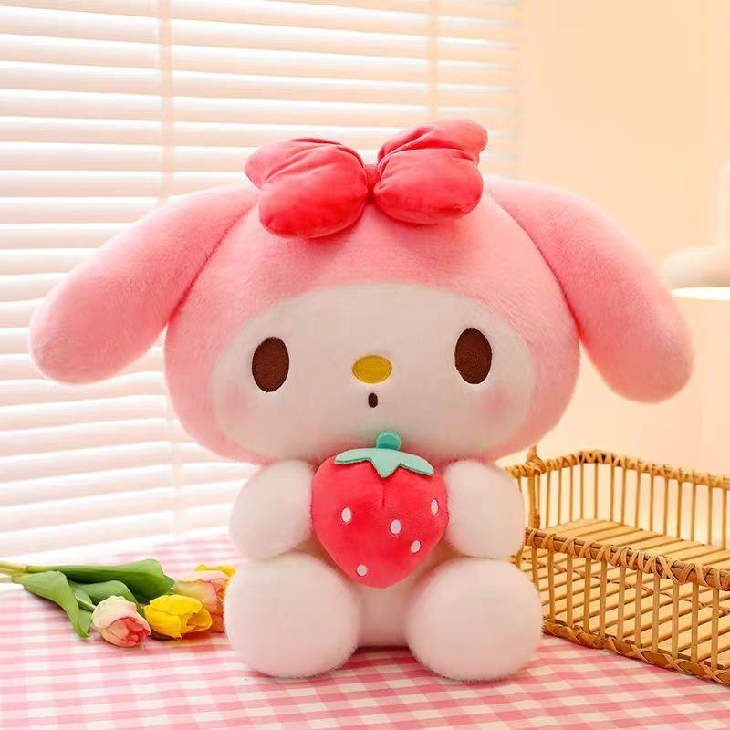 Sanrio Cinnamoroll & Kuromi Plush Dolls - Cute Kitty Toys for Kids