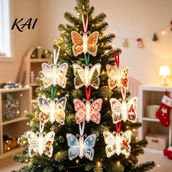 Einzigartiges Geburtstagsgeschenk für Freunde 2 Stück Acryl-Schmetterling Geldhalter Hängende Ornamente, Dekorative Bargeld-Anhänger Weihnachtsgeschenk Dekoration