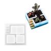 Stair Building Plants Pot Molds Office Desk Storage Box Silicone Molds For Concrete Candle Cup Mold Tools
