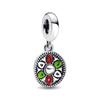 2025Hot Selling S925 Silver Backpack Dog Paw Pendant Suitable For Original Bracelets DIY Accessories High-End Charm Jewelry