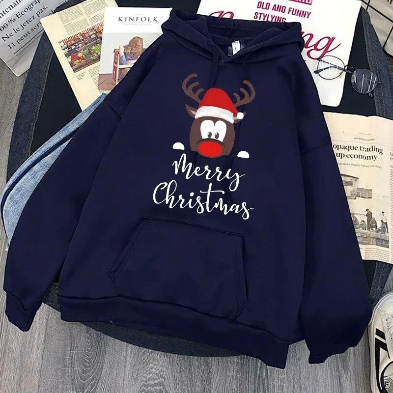 2023 Unisex Women Sweatshirt Unisex/women New Year Merry Christmas Hoodie Leopard Plaid Tree Tops Unisex Graphic Y2k Streetwear Male