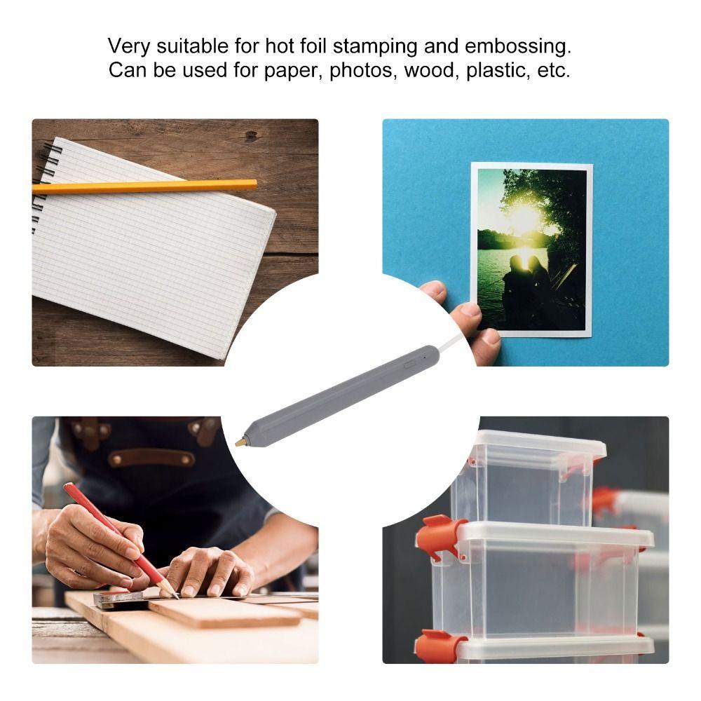 USB Powered Hot Foiling Pen Foil Embossing Stamping Pen For Card Making and Scrapbooking