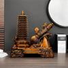 Study Success Wenchang Tower Pen Holder: Ideal for Exam Motivation & Study Room Decor
