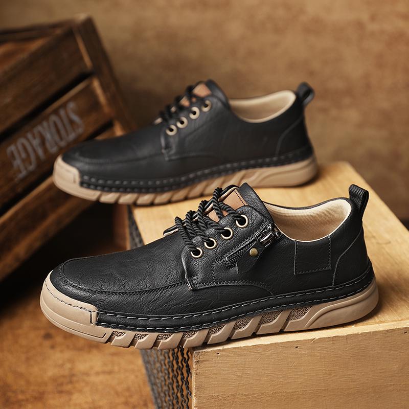 Handmade Men Shoes Casual Leather Shoes For Men Loafers Moccasins Men Flats Shoes Driving Shoes