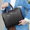Herrväska Bärande Stor Kapacitet Multifunktionell Portfölj Manlig Affär Axel Läder Casual Satchel
