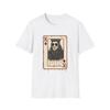 T-shirt unisexe Softstyle Roi de Carreau Carte à Jouer Horreur Crâne Gothique