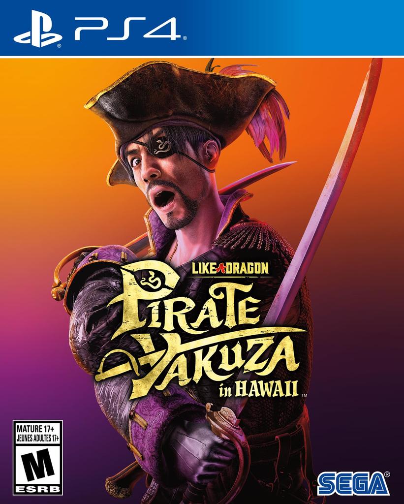 Like A Pirate Yakuza In Hawaii Standard Edition North PS4 Dragon (Imported Version America) -