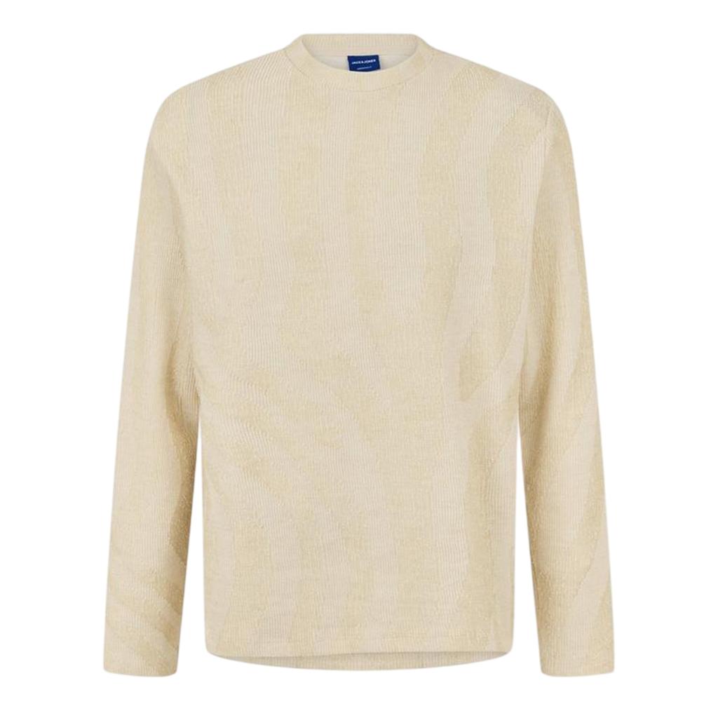 Jack And Jones Mens Ribbed Regular Jumper