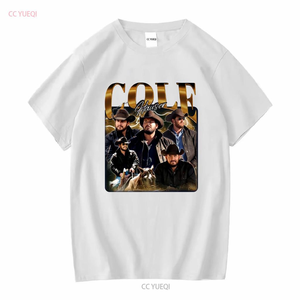 Limited Cole Hauser Vintage T Shirt Fan Homage Merch Retro 90s Long Or Short Sleeves Vintage Washed Comfortable Stylish